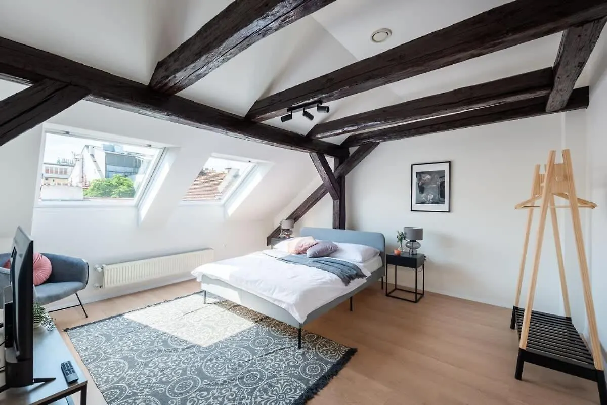 Zen & Stylish Prague Attic Apartment